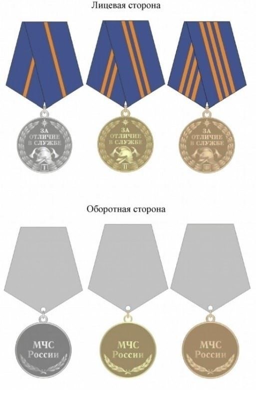 Что представляет собой медаль?