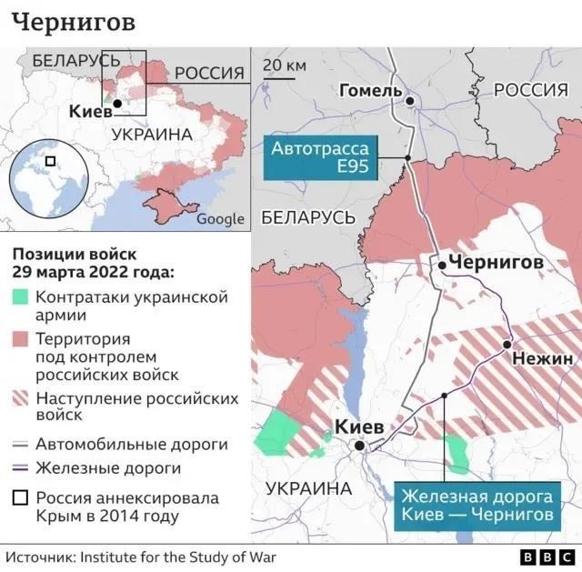 Основные стратегические последствия действий войск в Чернигове