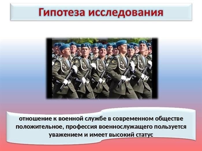 Восприятие населением призыва в армию и добровольного зачисления в армию