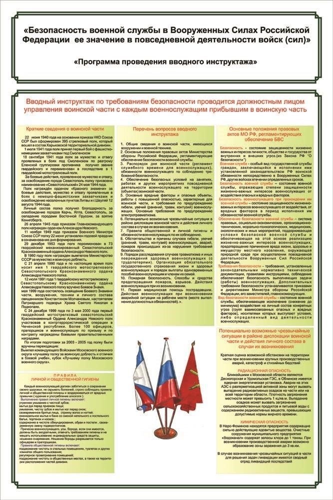 Правовые требования к военной службе