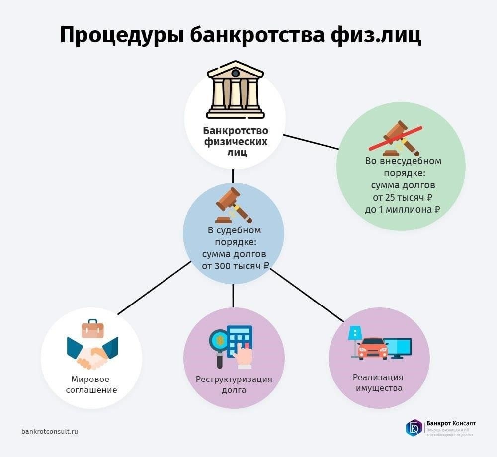 В чем суть личного банкротства через суд?
