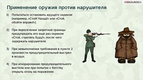 Караульная служба: боевая миссия